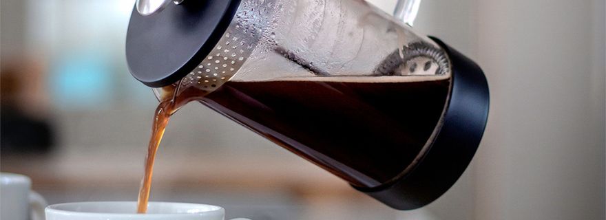 French Press ile kofeiny ile kofeiny ma kawa z French Pressa